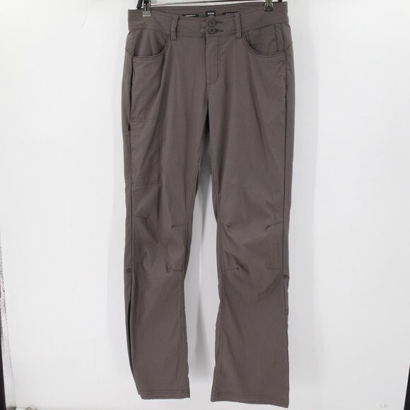 Prana Halle II Pants Womens 8 Regular Standard Fit UPF 50+ Roll Up Hem bootcut - Picture 1 of 15